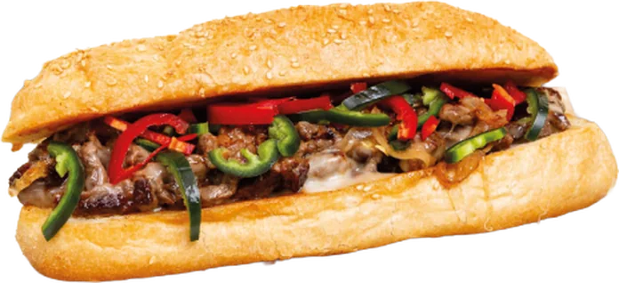 Meat Cheesesteak Sandwich