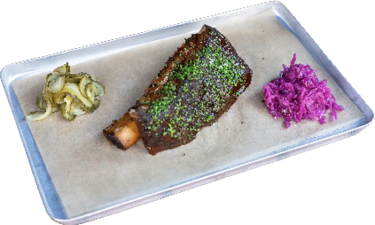Short Rib vom Blech